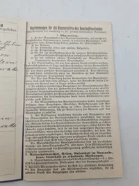 Original WW1 soldaterbog sønderjyde