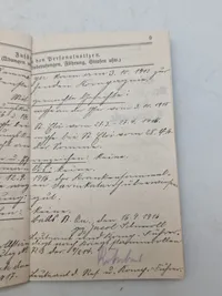 Original WW1 soldaterbog sønderjyde