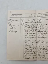 Original WW1 soldaterbog sønderjyde