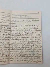 Original WW1 soldaterbog sønderjyde