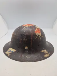 Original Engelsk Zuckerman hjelm - fra ww2