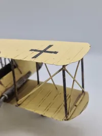 Model af tysk ww1 flyvemaskine
