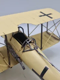 Model af tysk ww1 flyvemaskine
