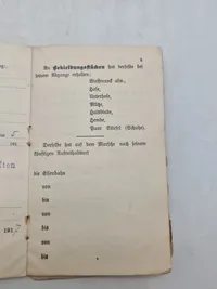 Original WW1 soldaterbog sønderjyde
