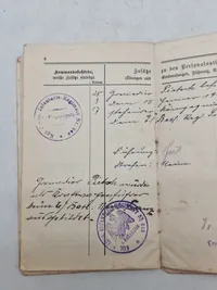 Original WW1 soldaterbog sønderjyde