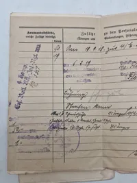 Original WW1 soldaterbog sønderjyde