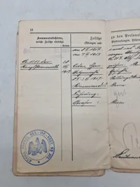 Original WW1 soldaterbog sønderjyde