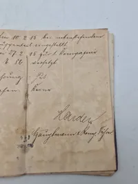 Original Tysk WW1 soldaterbog sønderjyde