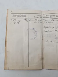 Original Tysk WW1 soldaterbog sønderjyde