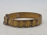 Originalt Tysk WW1 smykke lavet af granat førrings bånd