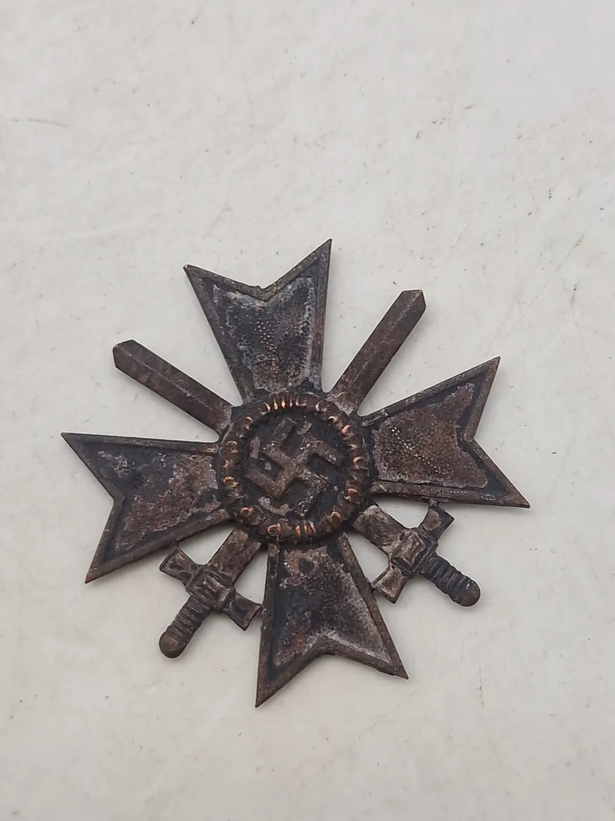 Originalt Tysk WW2 KVK med mangler