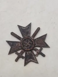 Originalt Tysk WW2 KVK med mangler