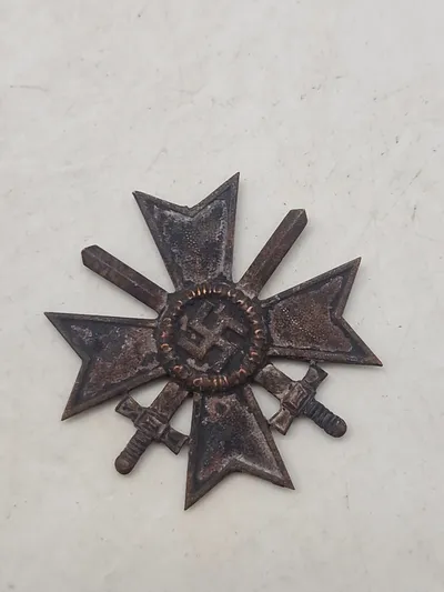 Originalt Tysk WW2 KVK med mangler