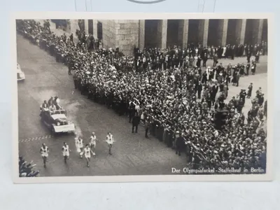 Originalt olympiaden 1936 postkort