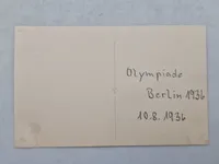 Originalt olympiaden 1936 postkort