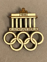 Originalt Tysk 1936 olympiade mærke Berlin