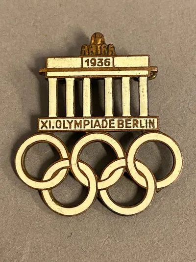 Originalt Tysk 1936 olympiade mærke Berlin