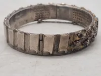 Originalt Tysk WW1 smykke lavet af granat førrings bånd