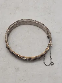 Originalt Tysk WW1 smykke lavet af granat førrings bånd