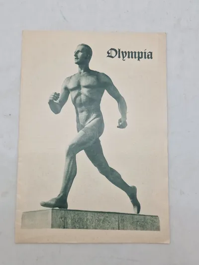 Originalt olympiaden 1936 program