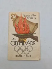 Originalt olympiaden 1936 program