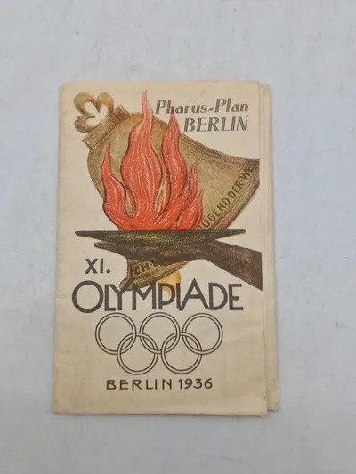 Originalt olympiaden 1936 program