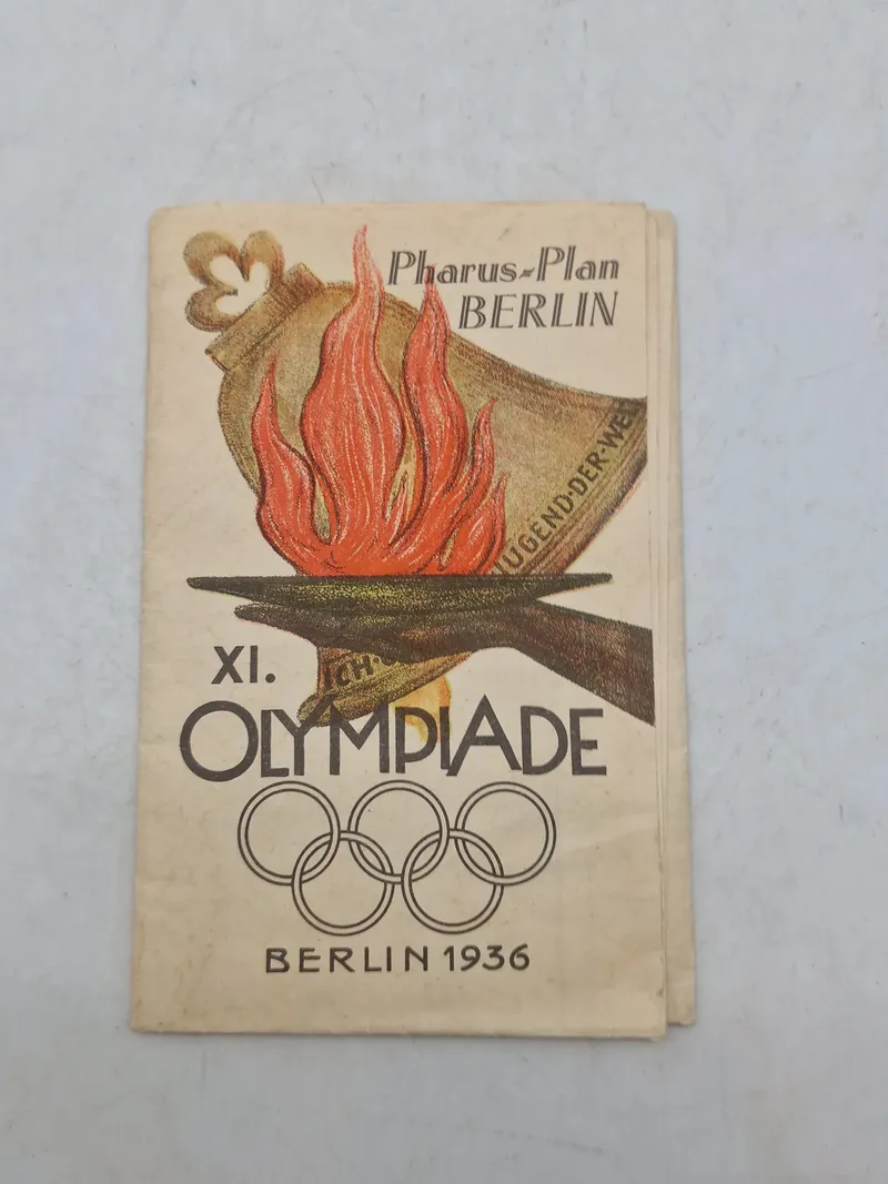 Originalt olympiaden 1936 program