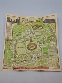 Originalt olympiaden 1936 program