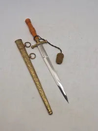 Original Velholdt Dansk Marine kadet dolk