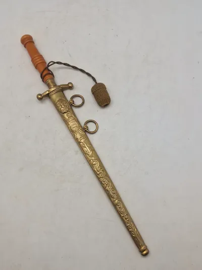 Original Velholdt Dansk Marine kadet dolk