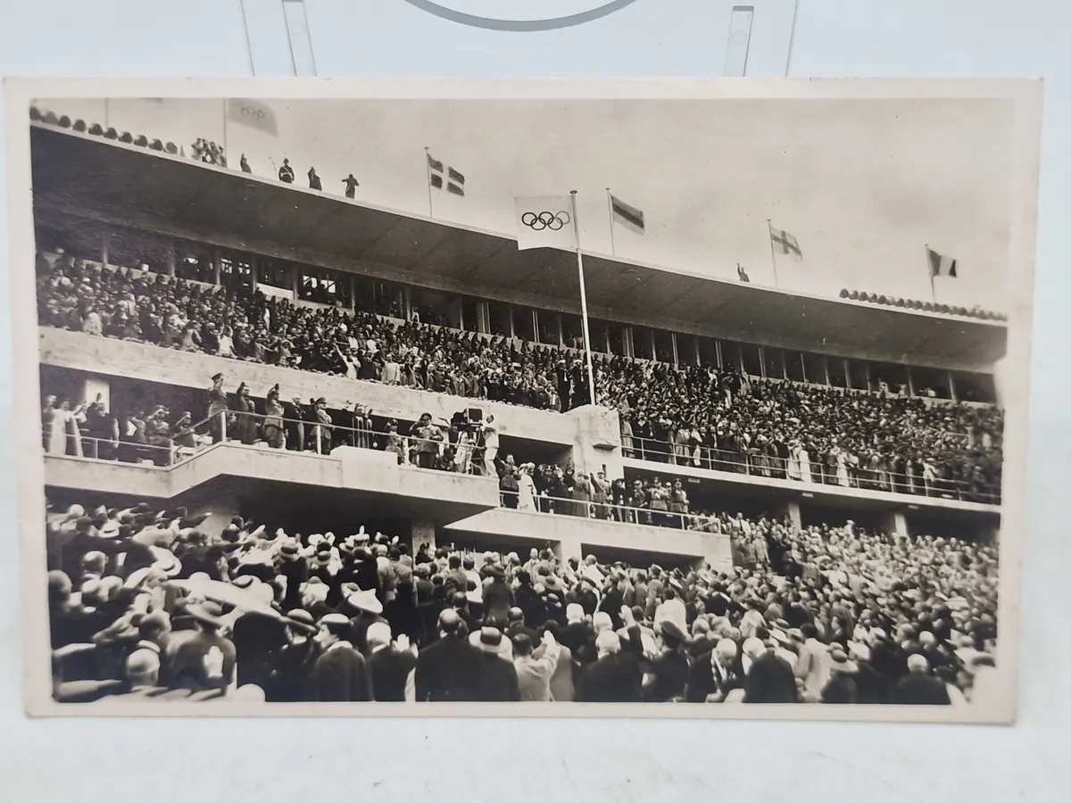 Originalt olympiaden 1936 postkort