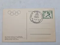 Originalt olympiaden 1936 postkort