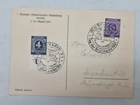 Originalt olympiaden 1936 postkort