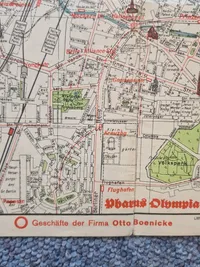 Originalt olympiaden 1936 program