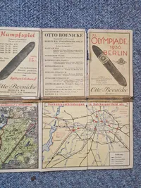 Originalt olympiaden 1936 program