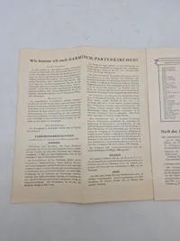 Originalt olympiaden 1936 program