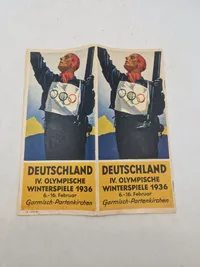 Originalt olympiaden 1936 program