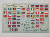 Original Olympiaden 1936 Postkort