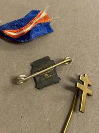 Samling pins: konservativ ungdom, modstandsbevægelse, Frankrigshjælpen