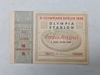 Original Olympiaden 1936 billet