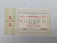 Original Olympiaden 1936 billet