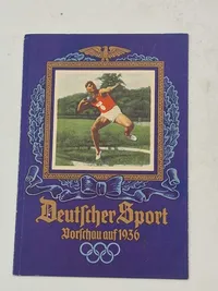 Original Olympiaden 1936 postkort