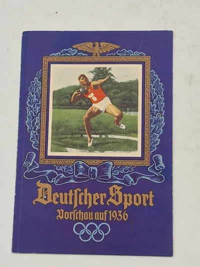 Original Olympiaden 1936 postkort