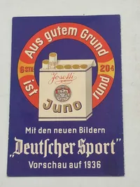 Original Olympiaden 1936 postkort
