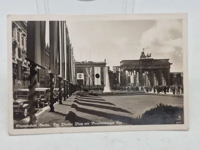 Originalt Tysk  Olympiade postkort 1936