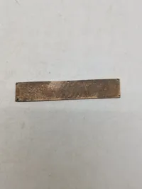 Original Messing skilt