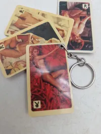 Original vintage Playboy nøglering