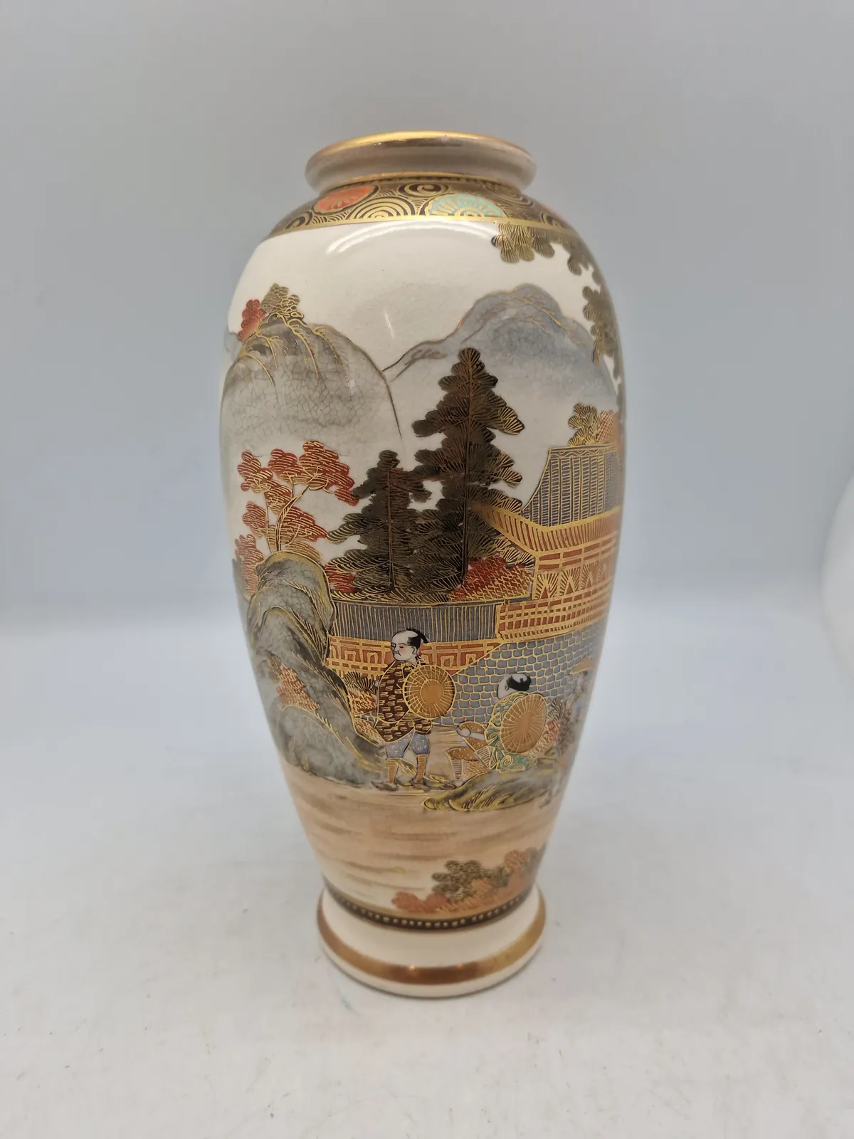 1Original Antik Japansk Satsuma signertet Hododa