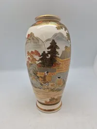 1Original Antik Japansk Satsuma signertet Hododa