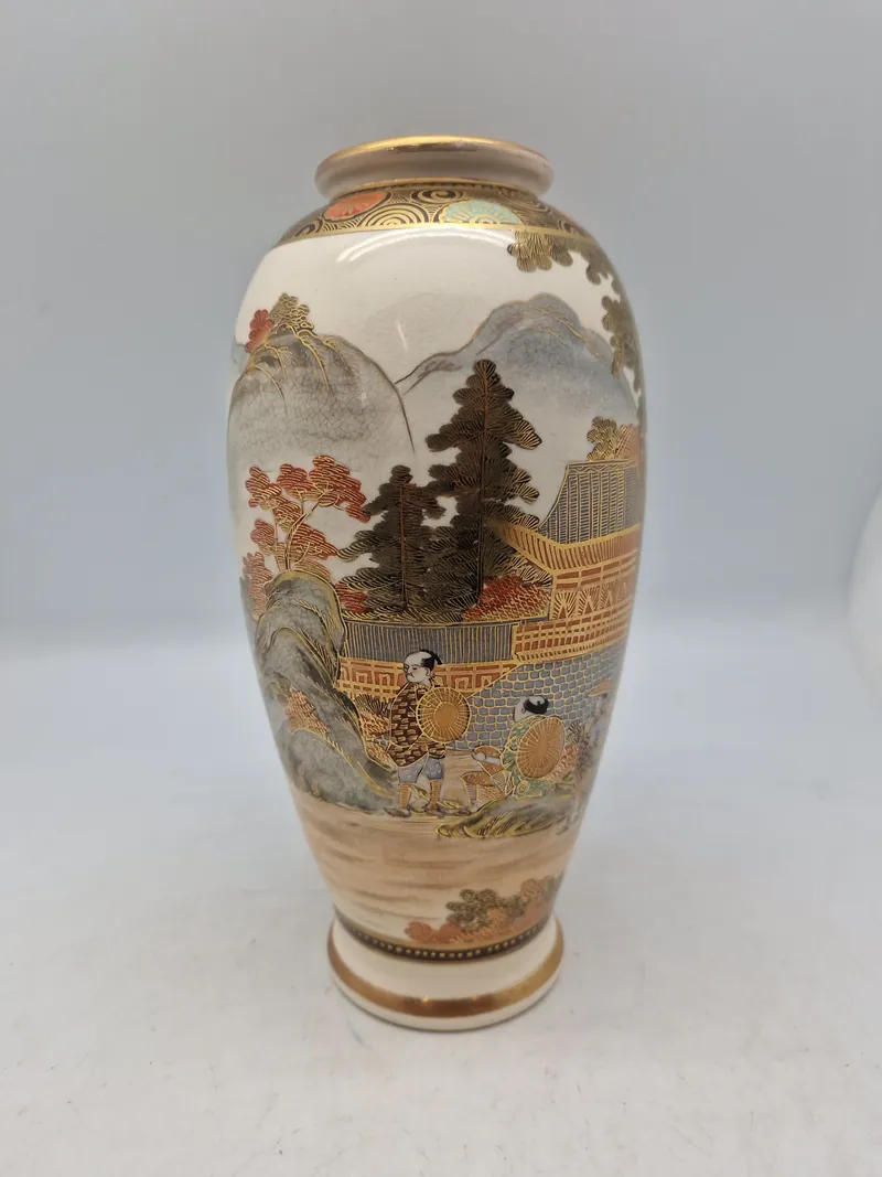 1Original Antik Japansk Satsuma signertet Hododa